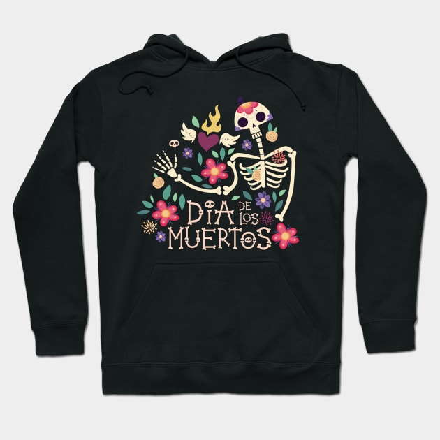 Dia De Los Muertos Hoodie by Javi